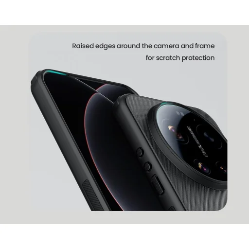 Nillkin Super Frosted PRO Magnetické puzdro Xiaomi 17 Ultra čierne - 6