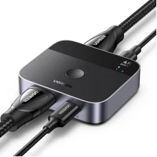 HDMI / USB-C prepínač UGREEN AW503 (55452), sivý
