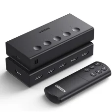 HDMI switch UGREEN CM568 (90512), čierny