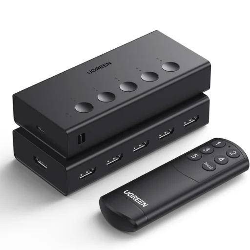 HDMI switch UGREEN CM568 (90512), čierny - 1