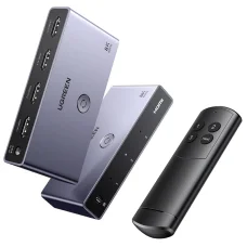 HDMI prepínač UGREEN CM624 (15604), sivý
