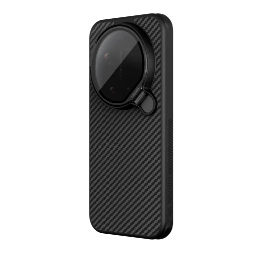 Nillkin CarboProp aramidové magnetické puzdro Xiaomi 17 Ultra čierne puzdro - 2