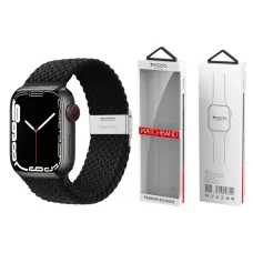 Apple Watch 38/40/41 mm pletený remienok čierny