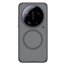 Nillkin Super Frosted PRO Magnetický zadný kryt na Xiaomi 17 Ultra Priehľadná čierna