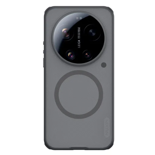 Nillkin Super Frosted PRO Magnetický zadný kryt na Xiaomi 17 Ultra Priehľadná čierna - 1