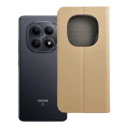 Xiaomi Redmi Note 15 Pro 5G SENSITIVE Book tok arany tok - 11