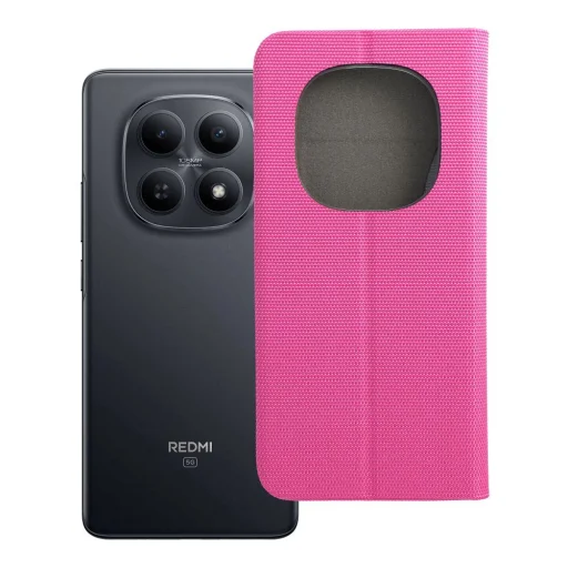 Xiaomi Redmi Note 15 Pro Plus 5G Sensitive knižkové puzdro ružové puzdro - 13
