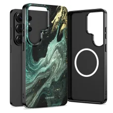 Samsung Galaxy S26 Ultra Tech-protect Lamano Magsafe Aura zelené puzdro