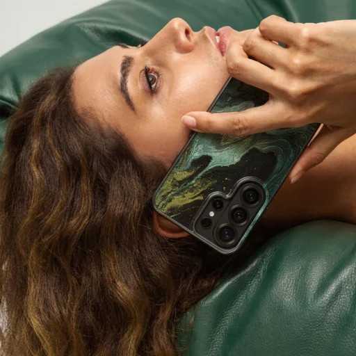 Samsung Galaxy S26 Ultra Tech-protect Lamano Magsafe Aura zelené puzdro - 7