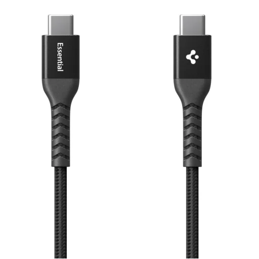 Spigen EB10010CCA Essential Type-C kábel 100W 100cm čierny - 2