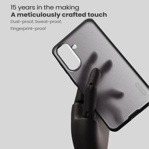 Nillkin Super Frosted PRO zadný kryt pre Samsung Galaxy A37 priehľadná čierna - 3