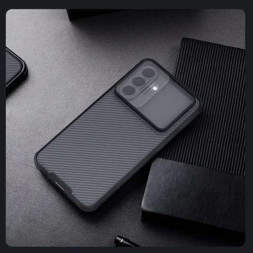 Nillkin CamShield PRO odolný kryt pre Samsung Galaxy A37 priehľadná čierna - 8