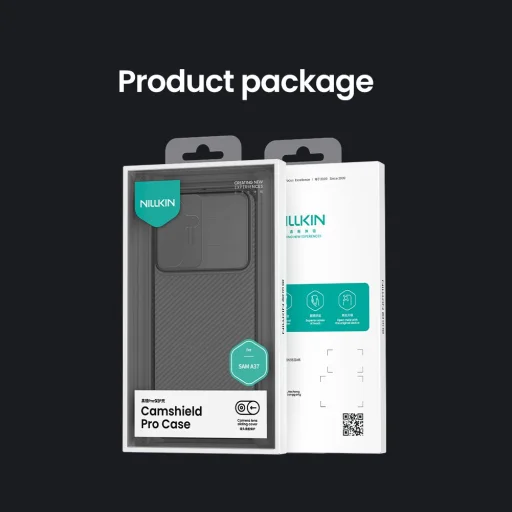 Nillkin CamShield PRO odolný kryt pre Samsung Galaxy A37 priehľadná čierna - 9
