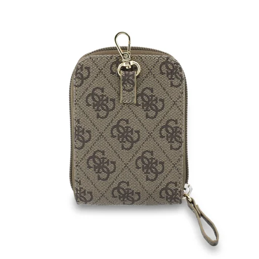 Guess Crossbody PU 4G Kovové Logo + Peňaženka Hnedá - 3