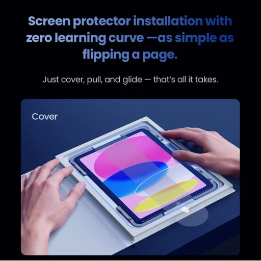 Nillkin tvrdené sklo 0,4 mm H+ pre iPad 10.9 2022/11 2025 (s aplikátorom) - 4