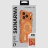 iPhone 17 Pro Skinarma Magma puzdro s magnetickým nabíjaním oranžové thumbnail
