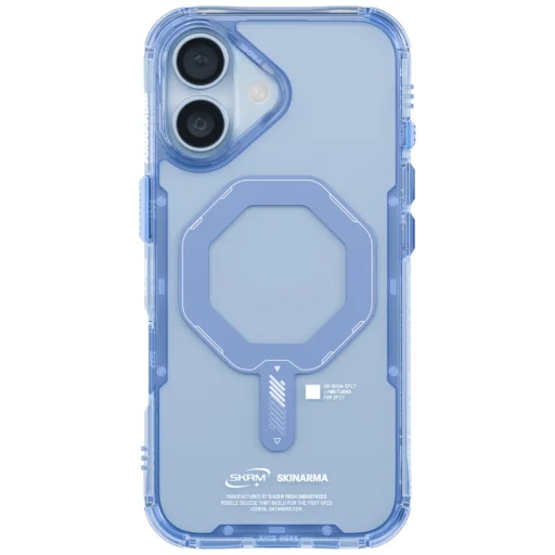 iPhone 17 Skinarma Saido puzdro s magnetickým nabíjaním modré - 3