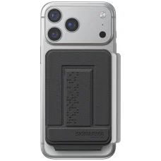 iPhone Skinarma Axis magnetická skladacia tripod peňaženka karbónová