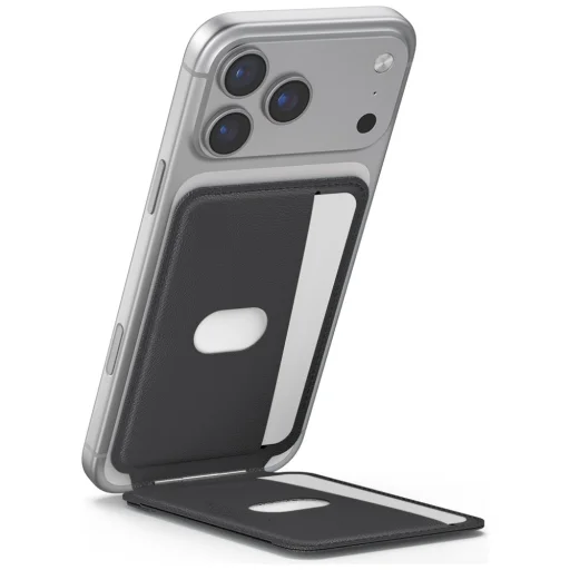 iPhone Skinarma Axis magnetická skladacia tripod peňaženka karbónová - 4