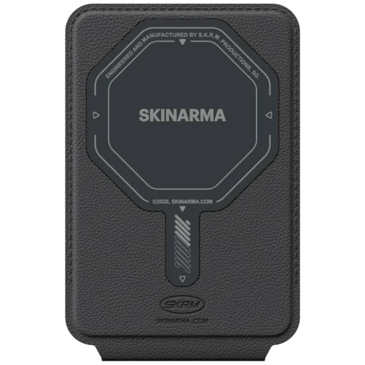 iPhone Skinarma Axis magnetická skladacia tripod peňaženka karbónová - 5