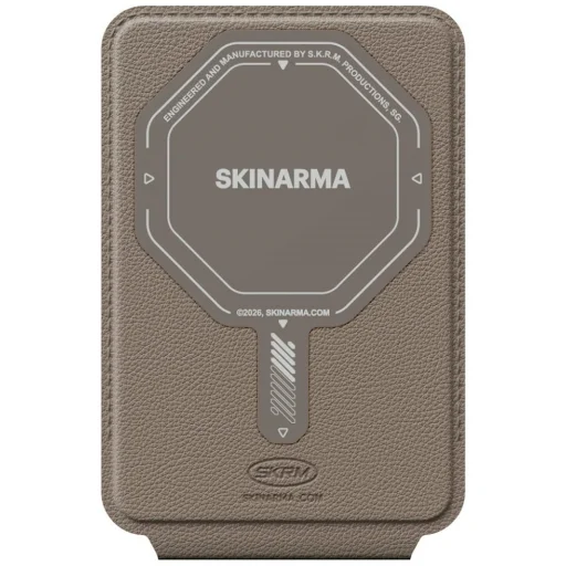 iPhone Skinarma Axis magnetický skladací tripod a držiak na karty Khaki - 5
