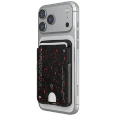 Skinarma Vektor Magnetic Smart peňaženka so stojanom čierna