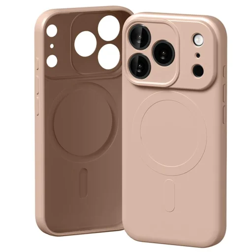 Samsung Galaxy A37 5G Mercury Semi-Silicone MagSafe puzdro ružový piesok - 1