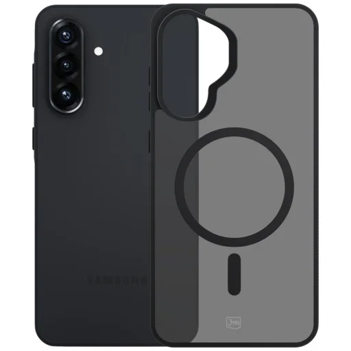Samsung Galaxy A37 3MK Smoke MagCase puzdro čierne - 4