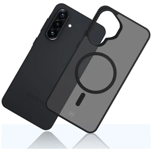 Samsung Galaxy A37 3MK Smoke MagCase puzdro čierne - 5