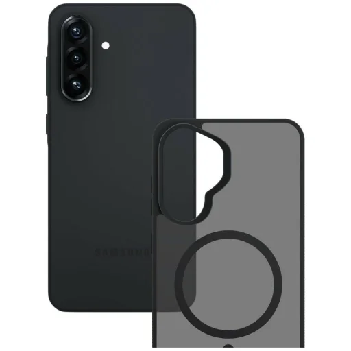 Samsung Galaxy A37 3MK Smoke MagCase puzdro čierne - 6