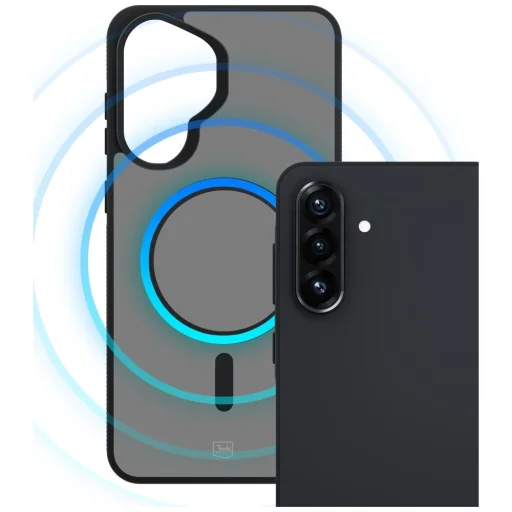 Samsung Galaxy A37 3MK Smoke MagCase puzdro čierne - 7