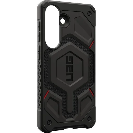Samsung Galaxy S26 Plus tok UAG Urban Armor Gear MONARCH PRO mágnessel beépítve neoprén mintás fekete tok - 2