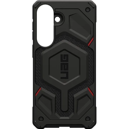 Samsung Galaxy S26 Plus tok UAG Urban Armor Gear MONARCH PRO mágnessel beépítve neoprén mintás fekete tok - 6