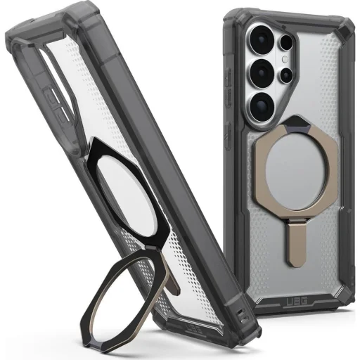 Samsung Galaxy S26 Ultra tok UAG Urban Armor Gear PLASMA XTE MAGNET beépített mágnessel hamu titán tok - 2