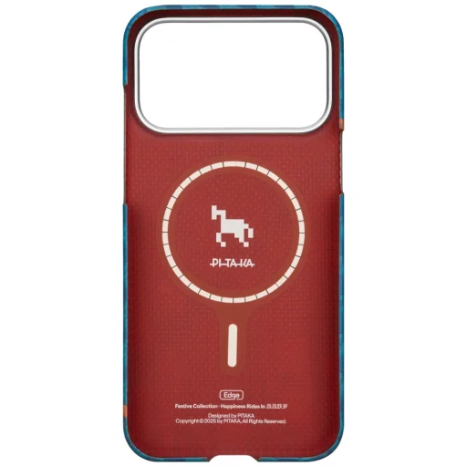iPhone 17 Pro Max PITAKA Happiness Rides Edge puzdro indigo - 3