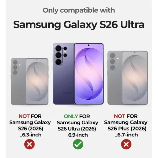 Samsung Galaxy S26 Ultra Dexnor 360 ütésálló tok kihajtható állvánnyal és kameravédővel kék - 2