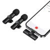 Borofone Bezdrôtový klopový mikrofón BFK16A Winner Lightning čierny - 2 kusy thumbnail
