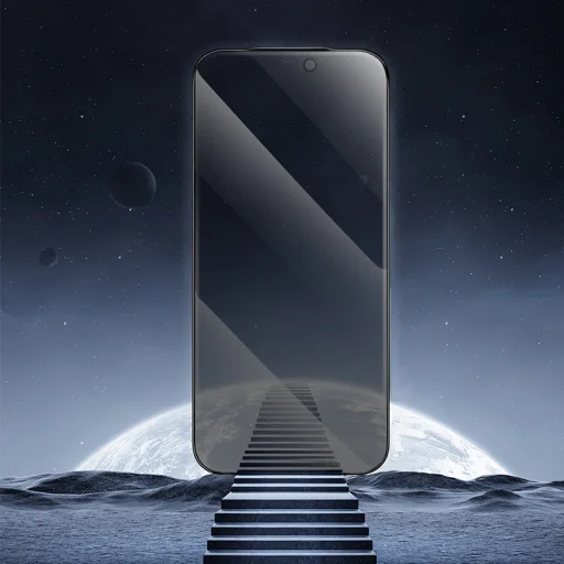 Borofone tvrdené sklo BF7 Diamond Armor Full Screen Anti-spy pre iPhone 17 Pro - 10 kusov - 7