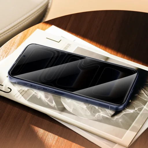 Borofone tvrdené sklo BF7 Diamond Armor Full Screen Anti-spy pre iPhone 17 Pro - 10 kusov - 8