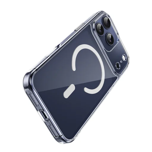 Borofone Case BI5 Ice Shield magnetické puzdro na iPhone 17 Pro priehľadné - 3