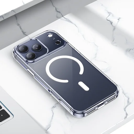 Borofone Case BI5 Ice Shield magnetické puzdro na iPhone 17 Pro priehľadné - 7