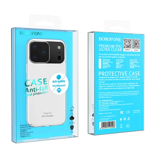 Puzdro Borofone BI4 Ice Series na iPhone 17 Pro - 10