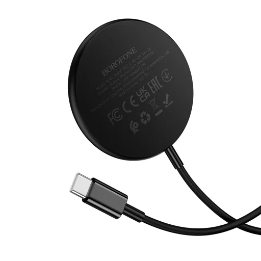 Borofone BQ41 Glory 3 v 1 15W čierna bezdrôtová nabíjačka - 4