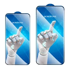 Borofone BF6 Diamond Armor celoplošné HD ochranné tvrdené sklo iPhone 17 Pro - 10 kusov