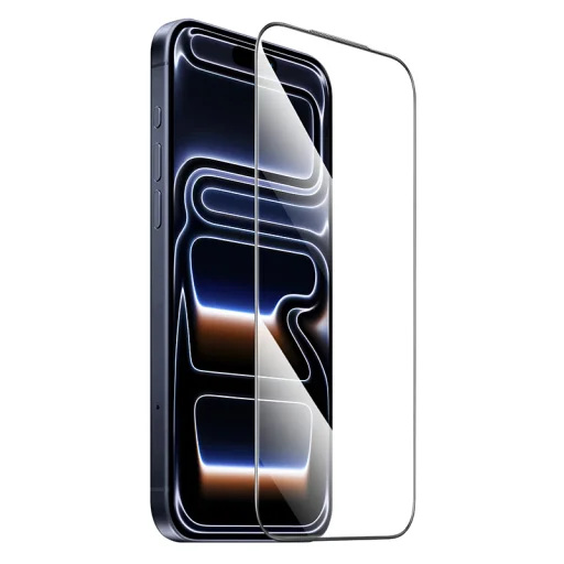 Borofone BF6 Diamond Armor celoplošné HD ochranné tvrdené sklo iPhone 17 Pro - 10 kusov - 2