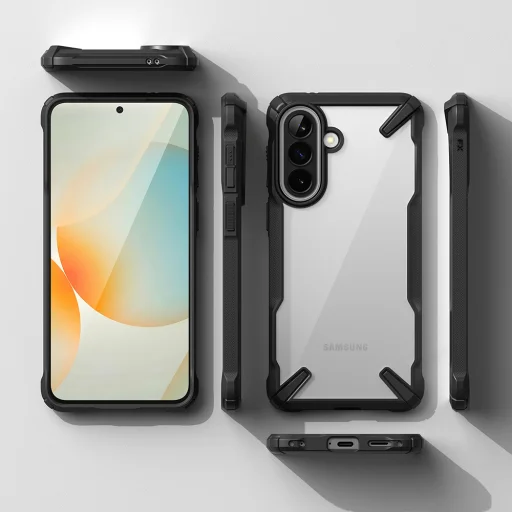 Ringke - Fusion X - Samsung Galaxy A57 5G - Čierne puzdro - 7