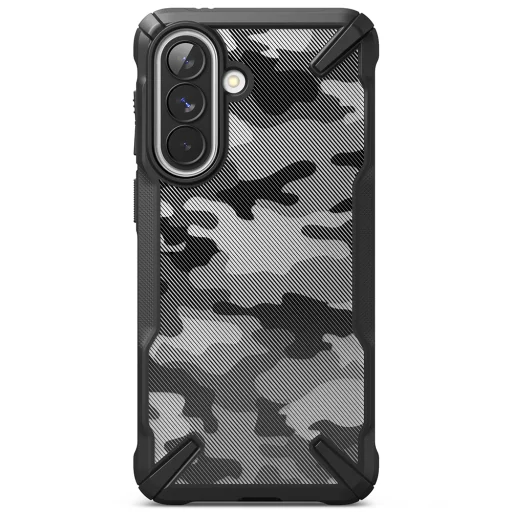 Ringke - Fusion X - Samsung Galaxy A57 5G - Camo Fekete tok - 2
