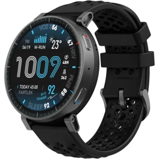 Amazfit Active MAX NFC, 48,5mm (Polimer tok, Alumínium ötvözet keret, Fekete) EU W2556GL1N - 1