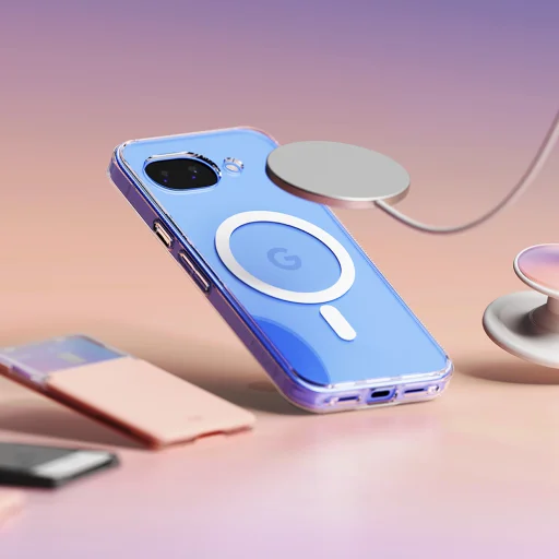 Ringke - Fusion MagSafe - Google Pixel 10a - Priesvitné puzdro - 7