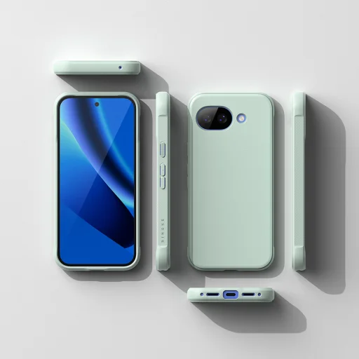 Ringke - Onyx - Google Pixel 10a - puzdro Camo Black - 7